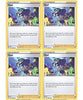 Pokemon Trainer Set - Opal 158/185 - Sun Moon Vivid Voltage - x4 Supporter Card Lot