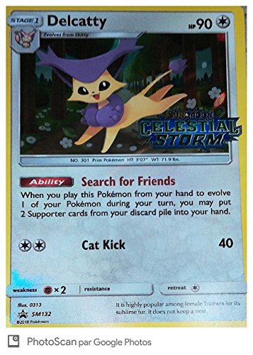 Delcatty SM132 Celestial Storm Pre Release PROMO