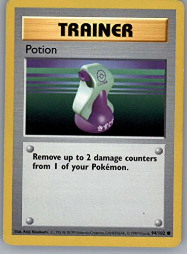 Pokemon Potion Original Baset Set Trading Card 94/102 SHADOWLESS Common Trainer NM to Mint