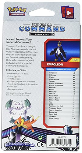 Pokemon, Sun & Moon SM5 Ultra Prism, Empoleon Theme Deck Imperial Command
