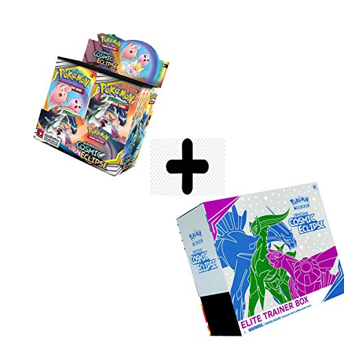 Pokemon Cosmic Eclipse Booster Box and Elite Trainer Box Bundle Sold by Dan123yal Toys+