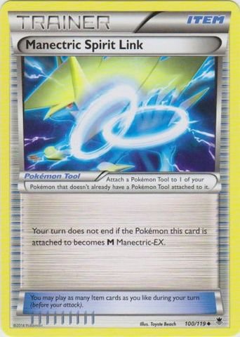 Pokemon - Manectric Spirit Link (100/119) - XY Phantom Forces