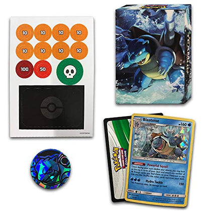 Pokemon TCG: Sun & Moon Team Up, Torrential Cannon 60-Card Theme Deck Featuring A Promo Blastoise