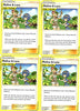 Pokemon Trainer Set - Mallow & Lana 198/236 - Sun Moon Cosmic Eclipse - 4 Supporter Card Lot