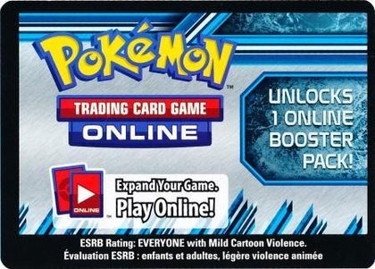 Pokemon - Plasma Storm Unused Booster Pack Code TCGO Code Cards