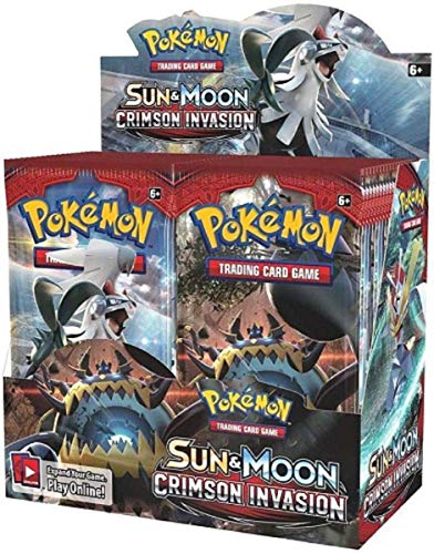 Pokemon TCG Sun & Moon Crimson Invasion Booster 36 Pack BOX (Sealed)(English)