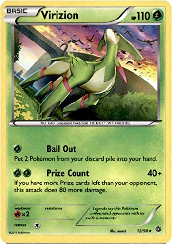 Pokemon - Virizion (12/98) - Ancient Origins - Holo