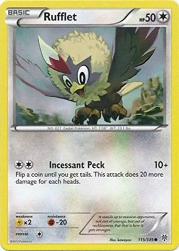 Pokemon - Rufflet (115) - Black and White Plasma Storm