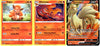 Pokemon Rebel Clash Evolution Set - Ninetales V 026/192 & Ninetales 025/192 - Sword & Shield - Ultra Rare 3 Card Lot