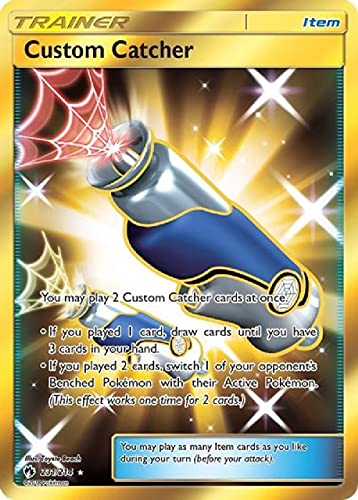 Custom Catcher 231/214 Secret Rare SM Lost Thunder