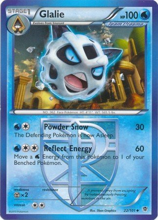 Pokemon - Glalie (22) - Plasma Blast