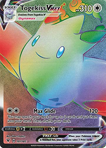 Togekiss VMAX - 191/185 - Secret Rare - Vivid Voltage - NM/M