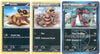 Pokemon Krookodile, Krokorok and Sandile - Rare Card Evolution Set (Plasma Freeze #68, #69 and #70)