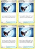 Pokemon Trainer Card Set - Familiar Bell 161/189 - Darkness Ablaze Item Card x4 Lot