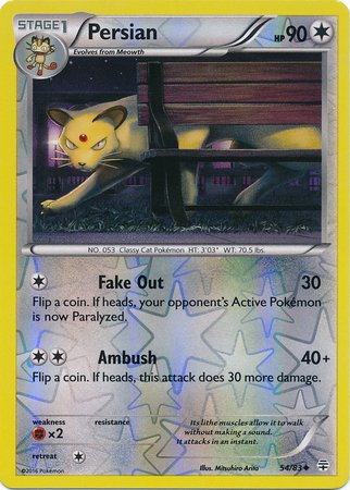 Pokemon - Persian (54/83) - Generations - Reverse Holo