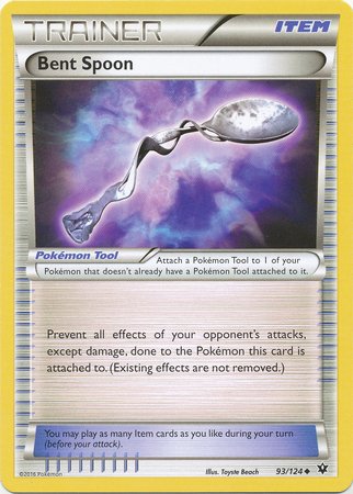 Pokemon - Bent Spoon (93/124) - XY Fates Collide