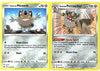 Pokemon Sword & Shield Evolution Set - Galarian Perrserker & Meowth - 128/202 - Foil Rare 2 Card Lot
