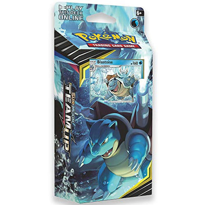 Pokemon TCG: Sun & Moon Team Up, Torrential Cannon 60-Card Theme Deck Featuring A Promo Blastoise