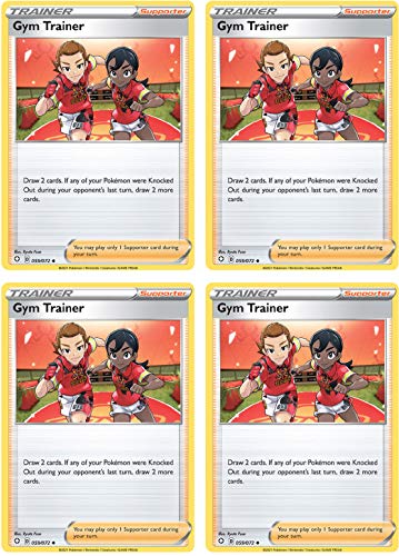 Pokemon Trainer Card Lot - Gym Trainer 059/072 - Shining Fates - x4 Supporter Card Lot