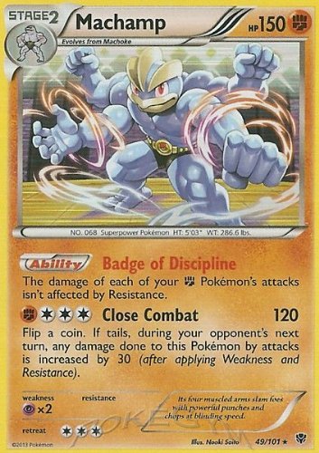 Pokemon - Machamp (49) - Plasma Blast - Holo