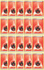 20 Basic Fire Energy Pokemon Cards (XY/Black and White Series Design, Unnumbered) RED/FLAME