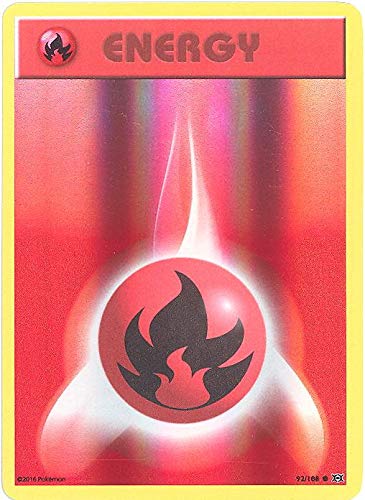 Pokemon - Fire Energy (92/108) - XY Evolutions - Reverse Holo