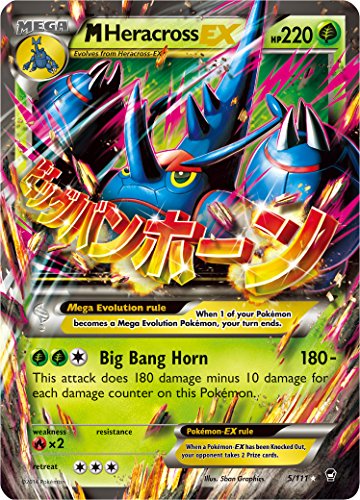 Pokemon M Heracross Ex Furious Fists 5/111