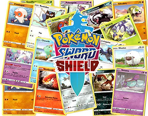 Pokemon Sword & Shield Card Lot - 25 (No Duplicates) - Gen 8 Pokemon ONLY!!