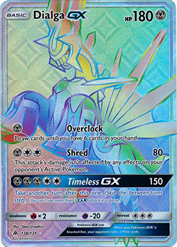 Dialga GX - 138/131 - Secret Rare GX Forbidden Light