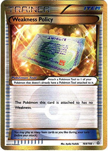 Pokemon - Weakness Policy (164/160) - XY Primal Clash - Holo