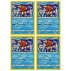 Pokemon Shining Legends - Keldeo - 26/73 Holo Rare - x4 Card Lot Playset