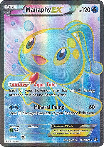 Pokemon - Manaphy-EX (116/122) - XY Breakpoint - Holo