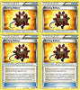 Bursting Balloon 97/122 - XY Breakpoint - Trainer Card Set - x4 Tool Card Lot (Playset)