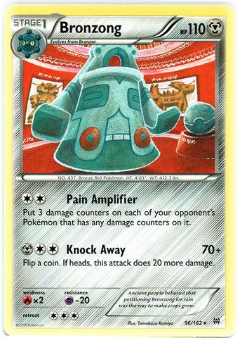 Pokemon - Bronzong (96/162) - XY Breakthrough