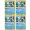 Pokemon Card - Inteleon - Sword and Shield Base - x4 Card Lot Playset - 058/202 Holo Rare