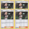 ILIMA 121/149 - Sun Moon Base Set - Trainer Card Set - x4 Card Lot (Playset)