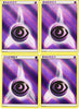 Pokemon Energy Lot - Holo Foil Psychic - x4 Card Set