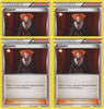 LYSANDRE Supporter Card 78/98 - XY Ancient Origins - Trainer Card Set - x4 Supporter Card Lot (Playset)