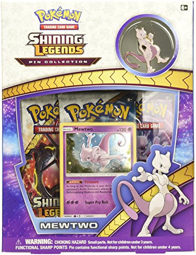 Pokémon Cards POKSM35PINBX SM3.5 Shining Legends Mewtwo Pin Box