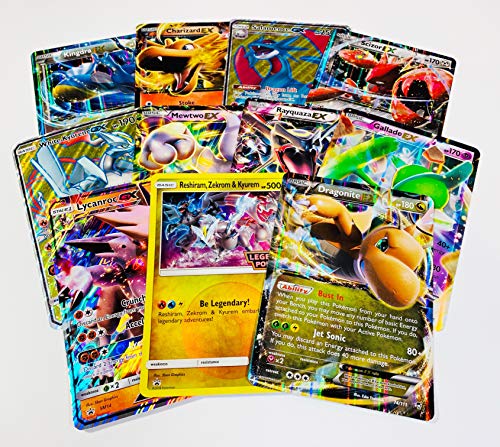 5 Oversized Jumbo Pokemon Cards in TOP LOADERS! EX GX Legendary Full Art Untapped Games