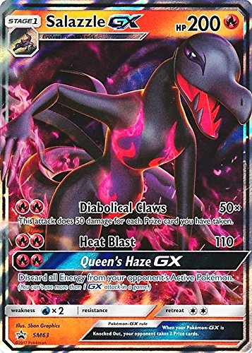 Salazzle-GX - SM63 - Full Art Holo Promo - SM Black Star Promo