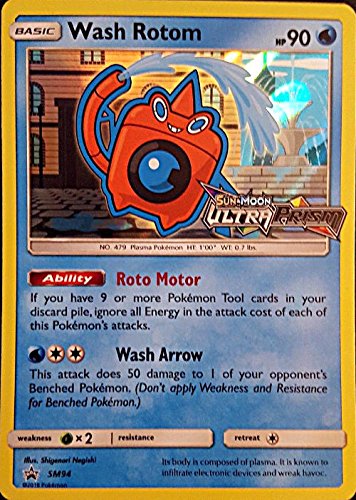 Wash Rotom SM94 Pre-release HOLO