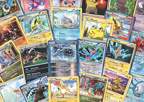 100 Assorted Pokemon Cards with Foils & Bonus Promo Card!