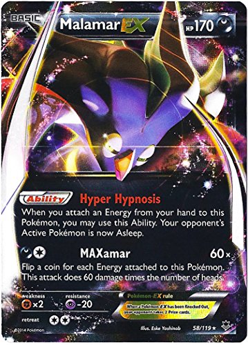 Pokemon Malamar Ex Xy Phantom Forces 58/119